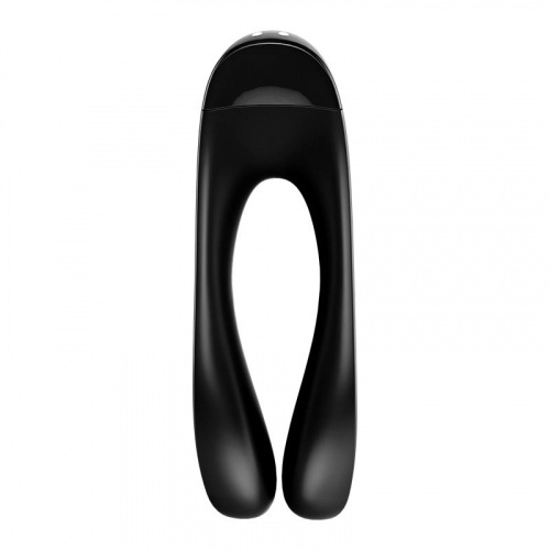 Satisfyer Candy Cane - Универсальный вибратор для пар черный
